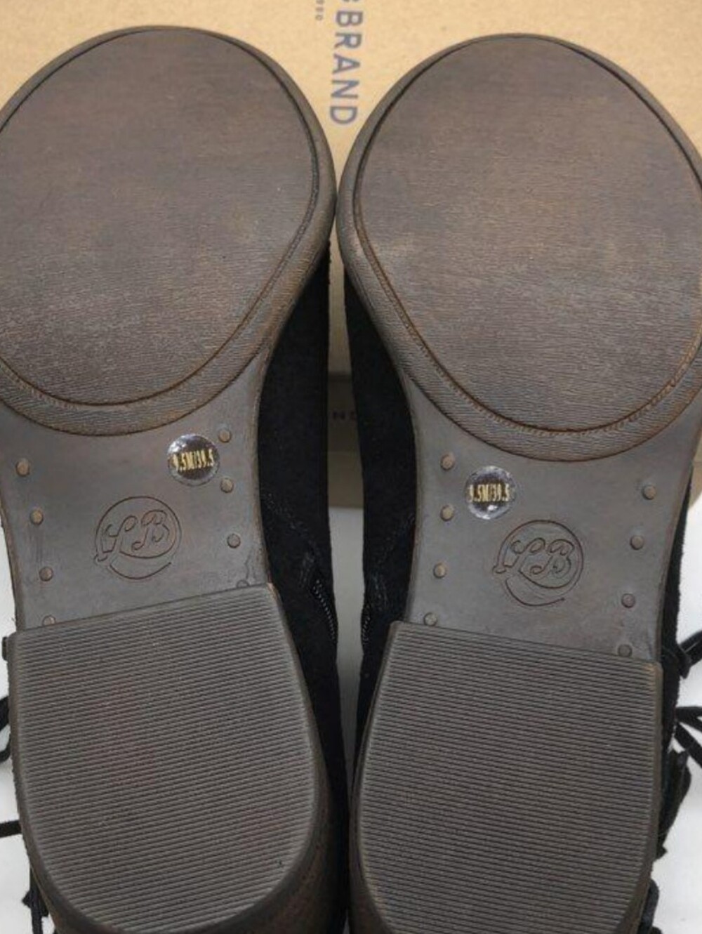 Lucky Brand Beeliner Suede Ankle Booties Size 9.5M New/Box - Picture 4 of 7